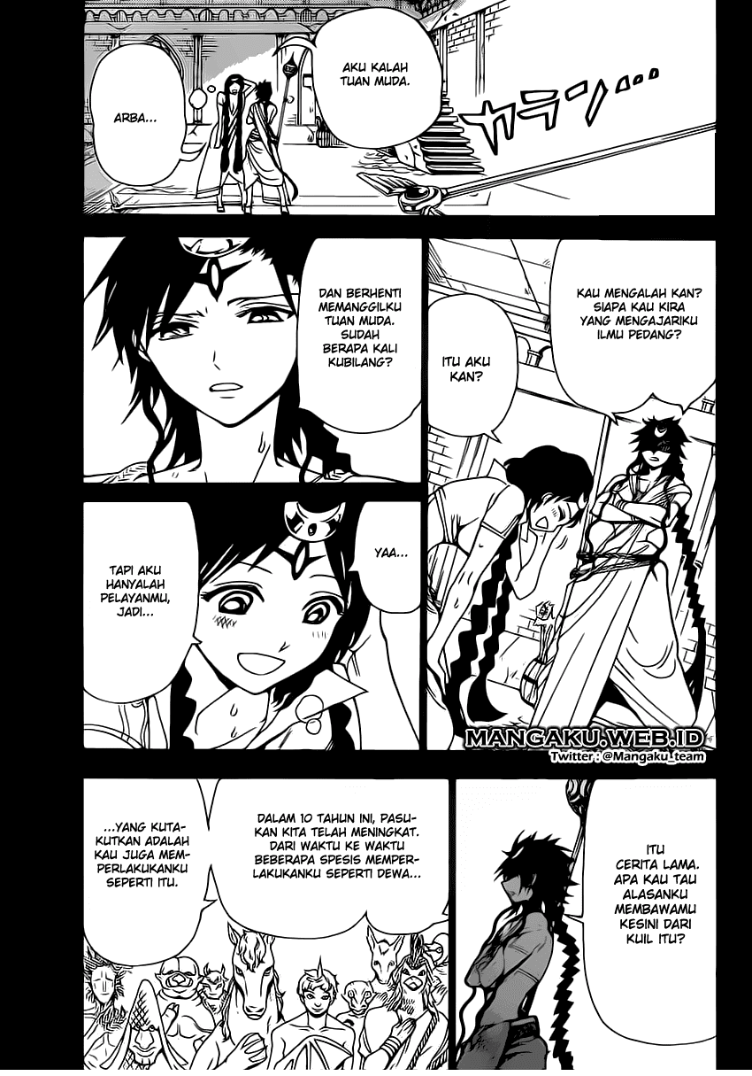 Magi – Labyrinth of Magic Chapter 221